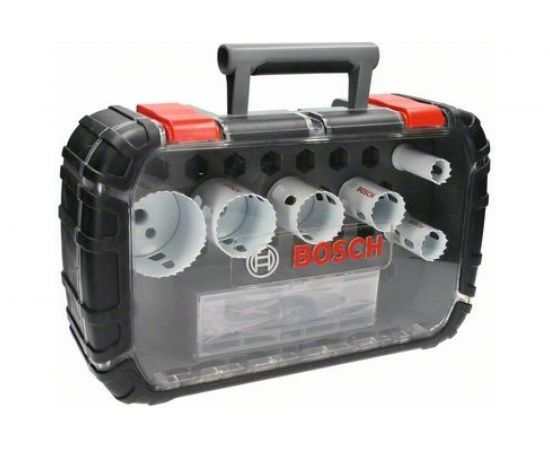 Набор коронок электрика по дереву и металлу Progressor for Wood&Metal 9 шт. Bosch 2608594187 – изображение 2