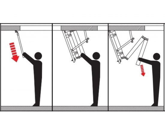 Чердачная лестница OMAN STALLUX 60х120 см, h-280 см УТ000000054 – изображение 2