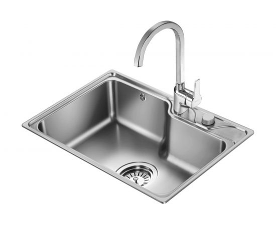 Врезная кухонная мойка Oulin OL-CS210S – изображение 2