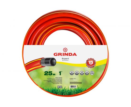 Поливочный шланг GRINDA EXPERT 3-х слойный, 1х25м 8-429005-1-25_z01 – изображение 2