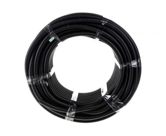 Автомобильная гофрированная труба REXANT ППНг 12,4 мм, разрезная негорючая бухта 50 м/уп. 16-1061 – изображение 2