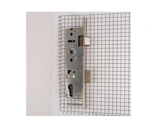 Корпус замка DOORLOCK PL201 35/92/22/8 N никелированный, для дверей из алюминиевого профиля 75383 – изображение 3