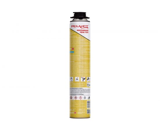 Пена монтажная REALIST PRO Gold 75 л, зимняя 4680287563410 – изображение 3