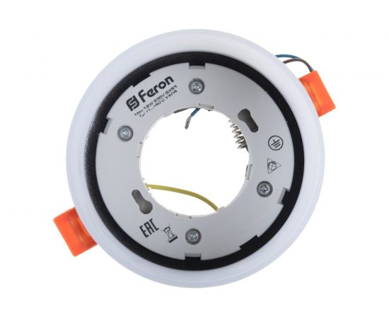 Потолочный светильник FERON 12W, 220V, GX53, черный, HL453 41284 – изображение 3
