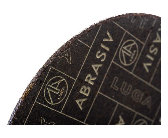 Круг отрезной по металлу и нержавеющей стали (115х1.4х22 мм; A 40 S BF 80; 14А БУ) Luga-Abrasiv D11001152214000 – изображение 3