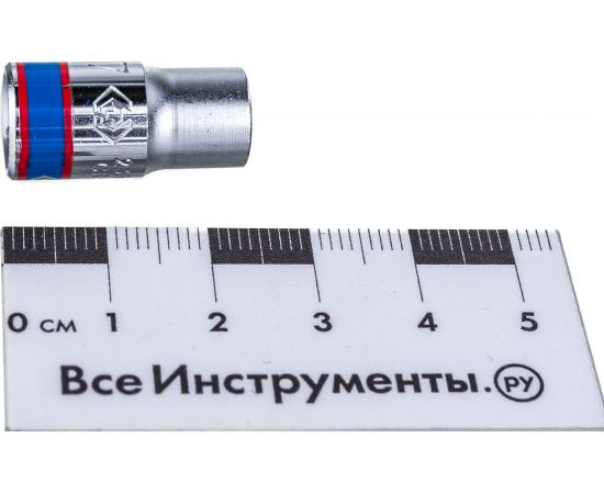 Торцевая стандартная двенадцатигранная головка 1/4"", 7мм KING TONY 233007M – изображение 3