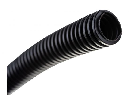 Автомобильная гофрированная труба REXANT ППНг 12,4 мм, разрезная негорючая бухта 50 м/уп. 16-1061 – изображение 3