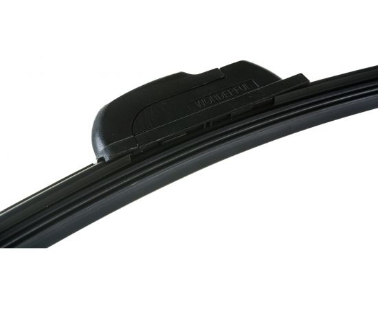 Щетка стеклоочистителя бескаркасная с графитом (универсальная) 50см/20" (2 адаптера) Wonderful 901893 – изображение 4