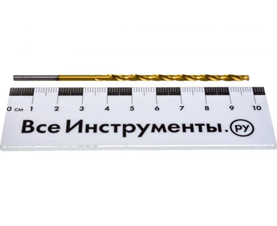 Сверло (10 шт; 3х100 мм; HSS) по металлу Fit 34230 – изображение 4