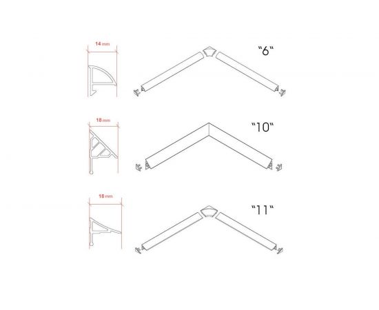 Универсальная декоративная планка Ravak 10/1100 белая XB451100001 00000025868 – изображение 4