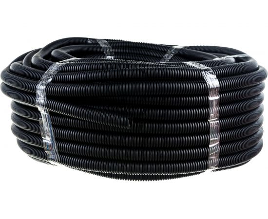 Автомобильная гофрированная труба REXANT ППНг 16,5 мм, разрезная негорючая бухта 50 м/уп. 16-1078 – изображение 5