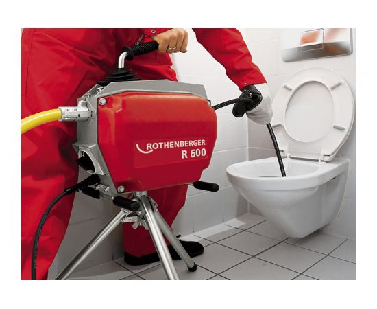 Переносная электрическая машина для чистки труб Rothenberger R600 72675 – изображение 5