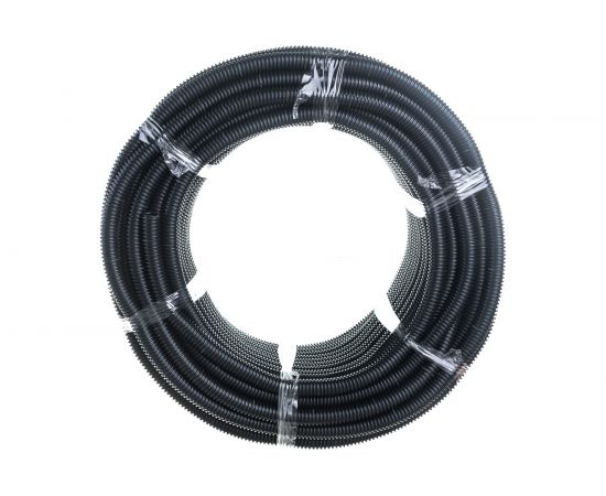 Автомобильная гофрированная труба REXANT ППНг 12,4 мм, разрезная негорючая бухта 50 м/уп. 16-1061 – изображение 5