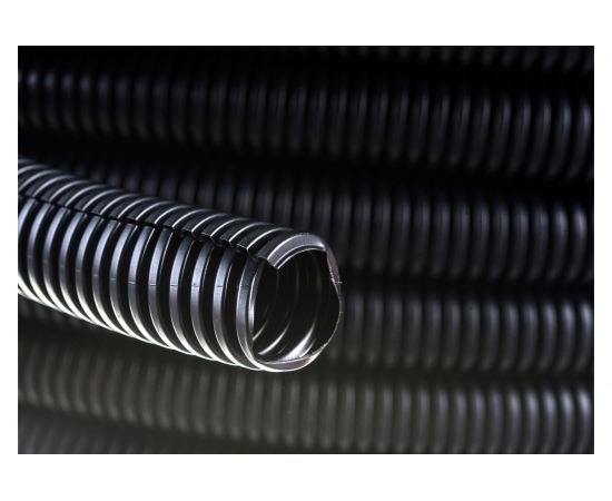 Автомобильная гофрированная труба REXANT ППНг 16,5 мм, разрезная негорючая бухта 50 м/уп. 16-1078 – изображение 6