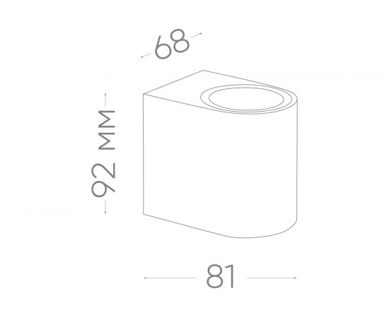 Садово-парковый светильник FERON DH014 230V без лампы GU10, 81*92*92 черный 11866 – изображение 6