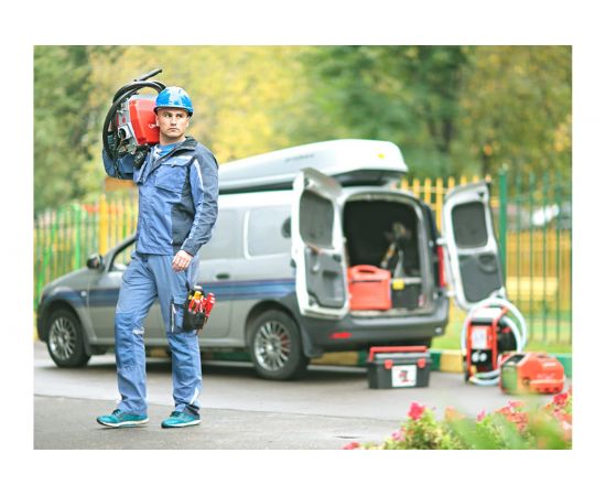 Переносная электрическая машина для чистки труб Rothenberger R600 72675 – изображение 7