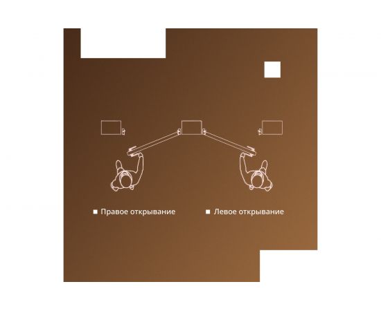 Дверь для бани DoorWood Эталон бронза, 1900х700 мм УТ-00011762 – изображение 9