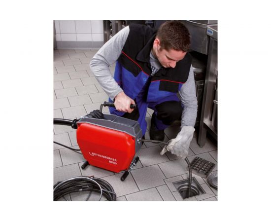 Переносная электрическая машина для чистки труб Rothenberger R600 72675 – изображение 10