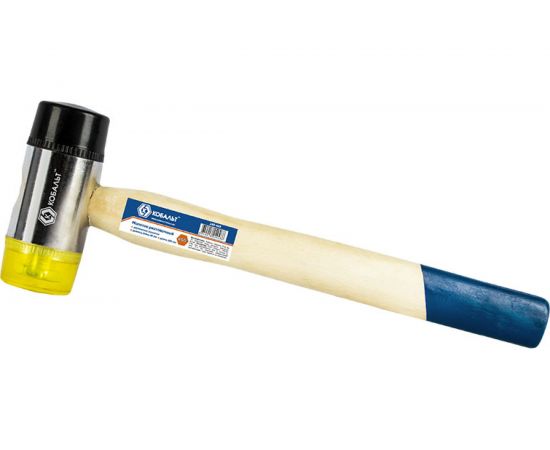 Рихтовочный молоток (40 мм, деревянная рукоятка) КОБАЛЬТ 249-488 