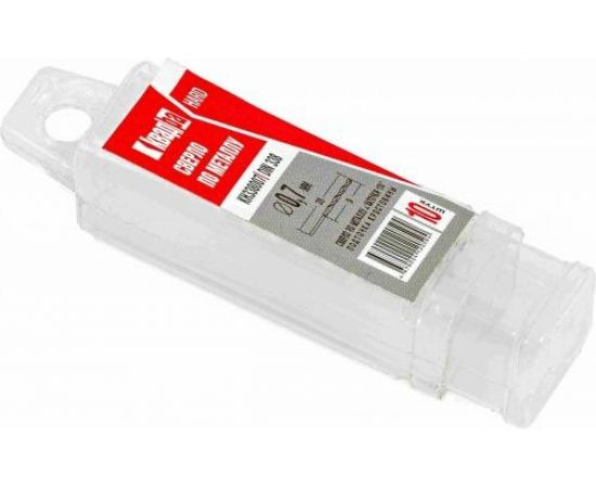 Сверло по металлу Kvadra Hard (10 шт; 0.7х30х10 мм; класс A) NOVOCRAFT KH338007 