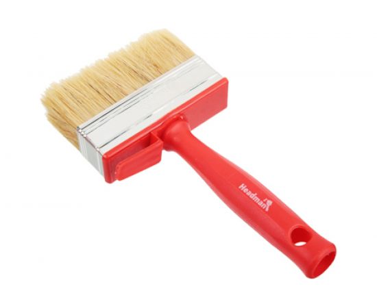 Кисть мини-макловица HEADMAN пластиковая ручка нат. щетина 30*100 682-049 