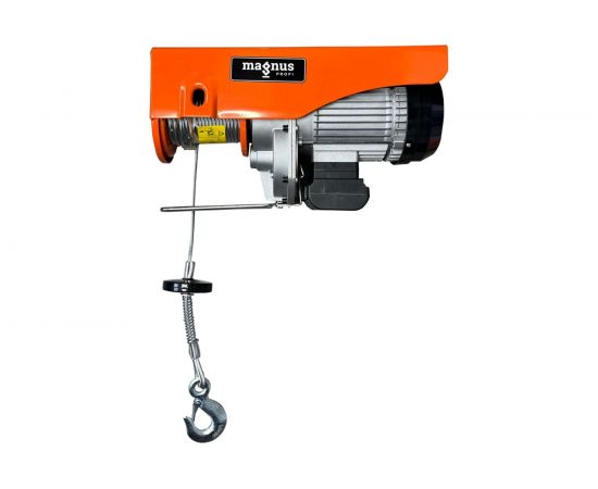 Мини электрическая комбинированная таль Magnus Profi MEH, 500/1000 кг, 6/12 м, 220 В SZ060148 