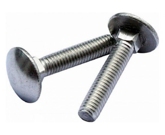 Мебельный болт КРЕП-КОМП цинк DIN603 8х20 пр.5,8 150 шт бм820ф 