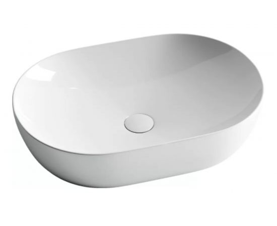 Накладной умывальник чаша Ceramica Nova Element овальная, 600х415х135 мм CN5009 