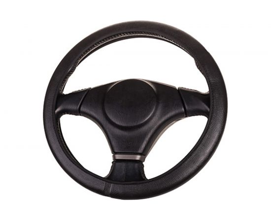 Оплетка SKYWAY FLEX-5 M, черная, экокожа S01109006 