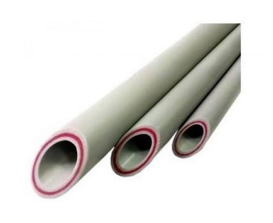 Труба VALFEX PP-R серая, армированная стекловолокном, Дн 25х3.5, Ру 20, SDR7,4 90 С, 4 м 10105025Г 033-2290 