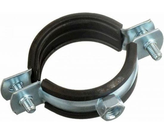Хомут с гайкой Саморезик оцинк. 59-66 DXOM-60/64-2-10 