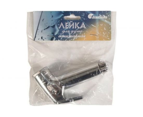 Гигиеническая лейка для душа Аквалиния хром 1020 – изображение 2