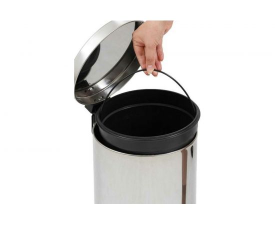 Ведро для мусора с педалью, 16 л. Perilla 83005 – изображение 2