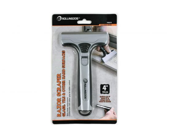 Малярный скребок Rollingdog с 5-ю сменными лезвиями в комплекте, углеродистая сталь SK5, 50375 – изображение 2