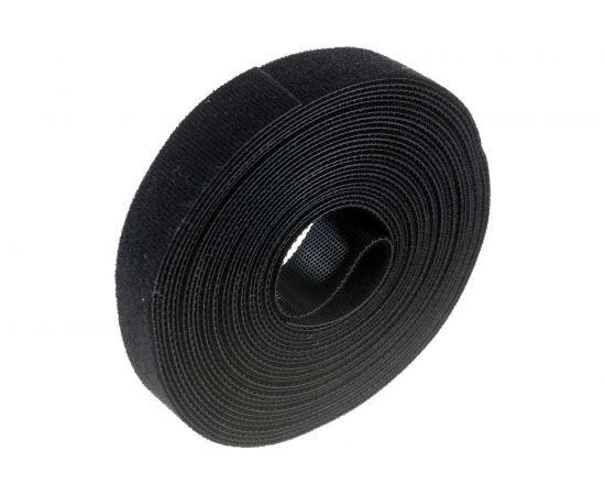 Хомут-липучка IEK ХКл 16 мм черный 5м/ролл UHL11-16-5M-K02 – изображение 2