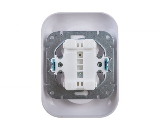 Розетка Bylectrica 2-местная СУ, серия ГАРМОНИЯ, белый, РС16-237 – изображение 2