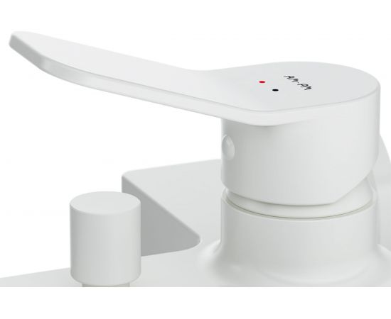 Смеситель для ванна/душа AM.PM X-Joy, белый, F85A10033 – изображение 2