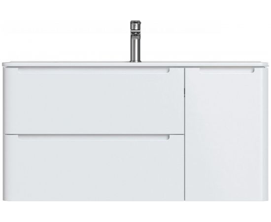 Тумба с умывальником IDDIS Edifice подвесная, 100 см, белая EDI10W1i95K – изображение 2