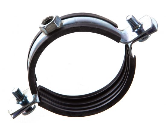 Хомут с гайкой Саморезик оцинк. 59-66 DXOM-60/64-2-10 – изображение 2