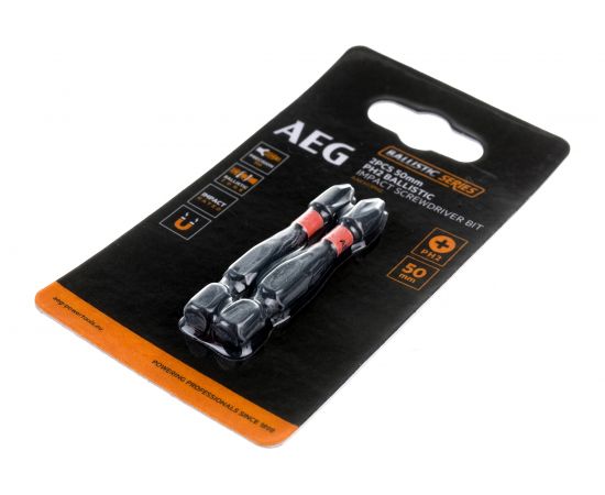 Биты ударные AAK502PH2 (2 шт; PH2; 50 мм) AEG 4932479165 – изображение 2