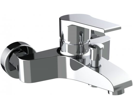 Душевая система Agger со смесителем для ванныx и душа с двумя квадратными лейками A2994000 – изображение 3