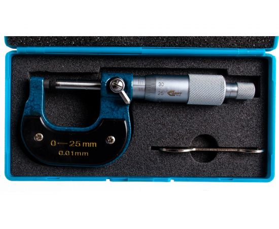 Микрометр МК 25-1 ГОСТ 6507-90 GRIFF 017907 – изображение 3