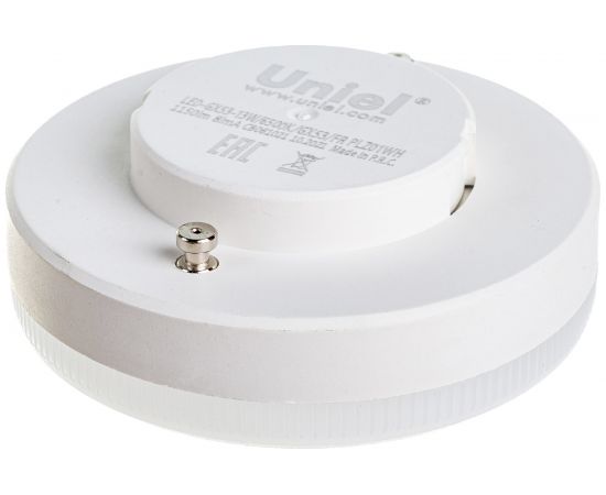 Светодиодная лампа Uniel матовая LED-GX53-13W/6500K/GX53/FR PLZ01WH UL-00005314 – изображение 3