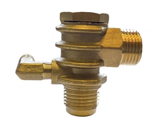 Клапан обратный для компрессора резьба наружная M3/4хM3/4 Pegas pneumatic 4307 – изображение 3