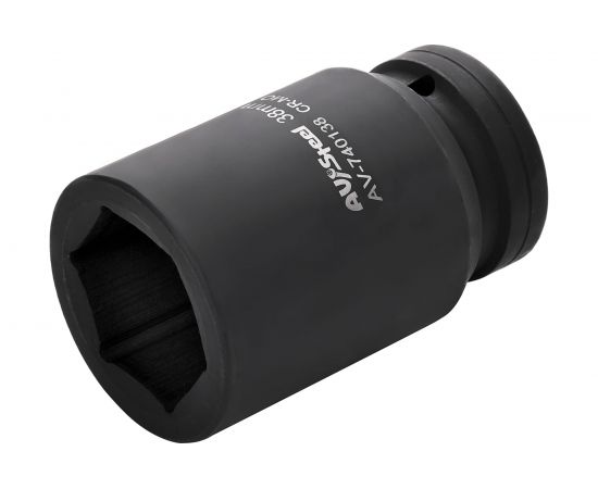 Головка ударная шестигранная удлиненная (38 мм; 1DR) AV Steel AV-740138 – изображение 4