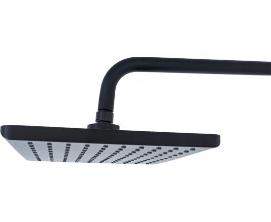 Душевая система со смесителем для ванны и душа Agger Brilliant черная A0394444 – изображение 4