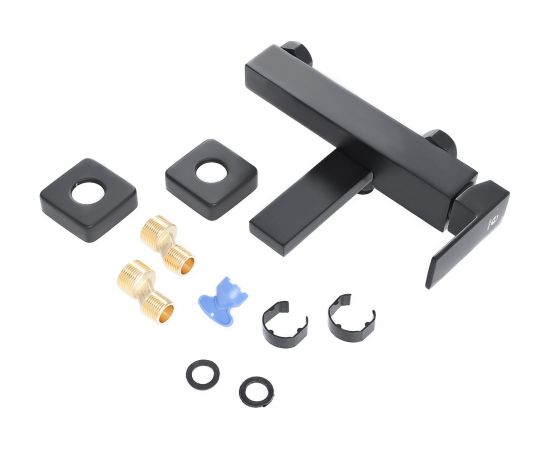 Смеситель для ванны и душа Agger Great черный A2810044 – изображение 5