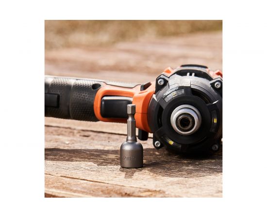 Ключ-насадка 1/4" магнитный REXANT 12х48 мм 92-0403-1 – изображение 5