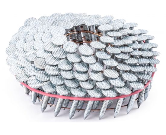 Барабанный кровельный гвоздь FOXWELD AERO c кольцевой накаткой, 3,1 х 22 мм, лента 120 шт /C45/ 6773 – изображение 5