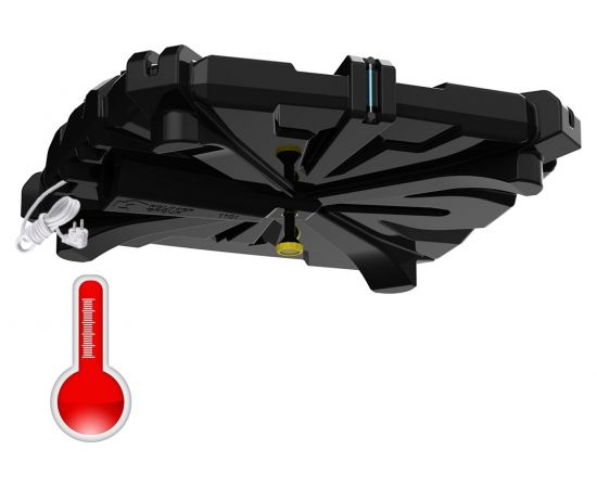 Бак для душа POLIMER GROUP РОСА-2 110 л, с крышкой и подогревом DRSR2110S112 – изображение 5